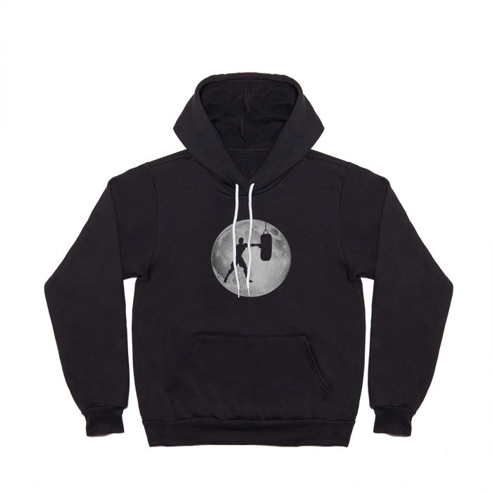 Boxen Moon Boxing Boxer Box Hoody