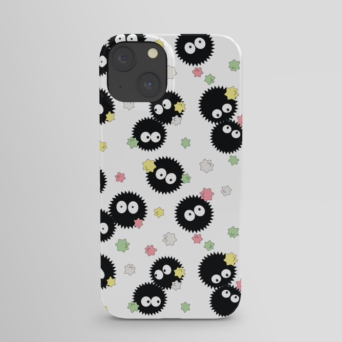 Cute Soot Sprites with Candy iPhone Case