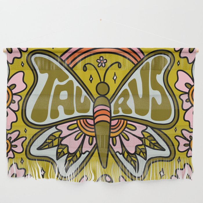 Taurus Butterfly Wall Hanging