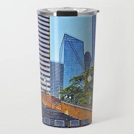 Downtown Seattle  Travel Mug