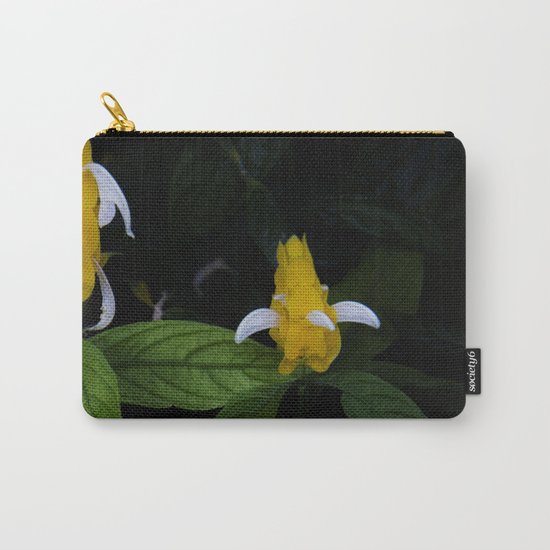 Golden shrimp plant. Flowers. Carry-All Pouch