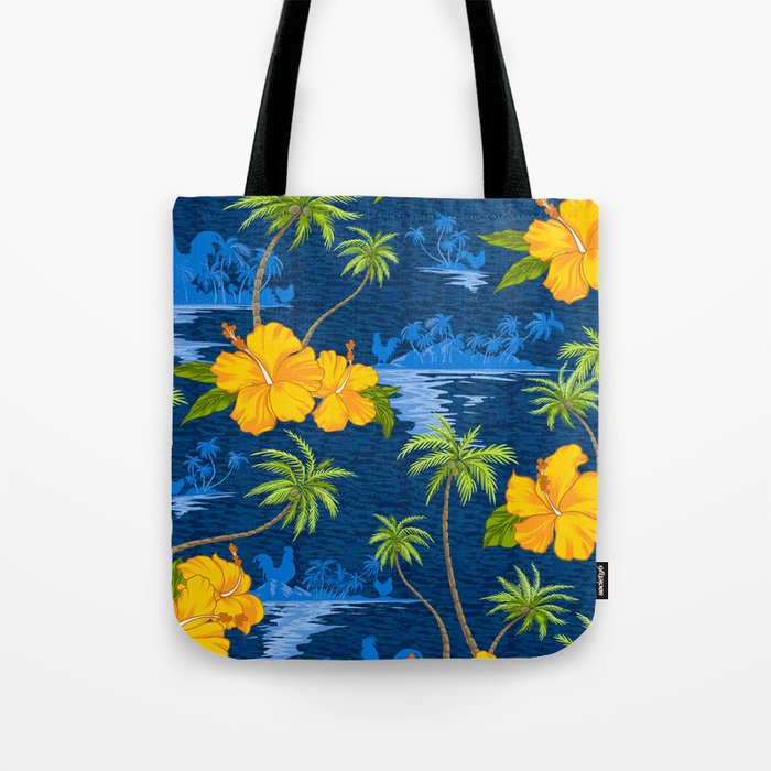 Lumahai Beach Hidden Hawaii Scenic - Classic Blue Tote Bag