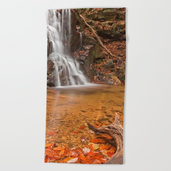 Avalon Hook Falls Beach Towel
