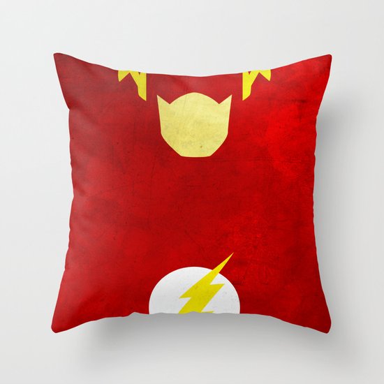 The Flash Throw Pillow