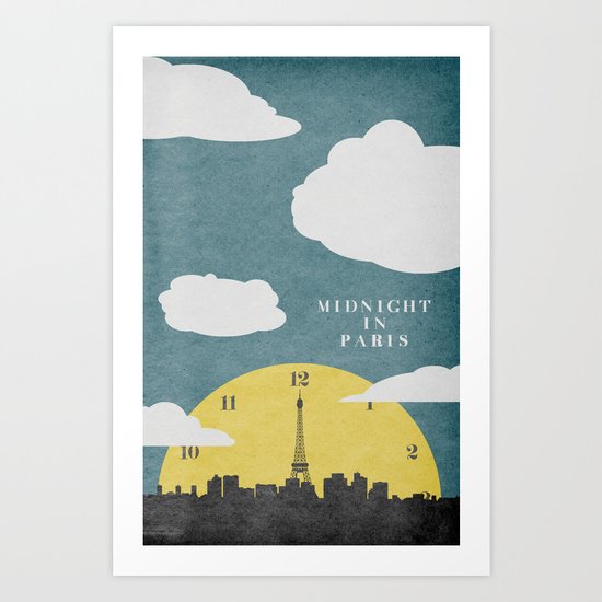 Midnight In Paris Art Print