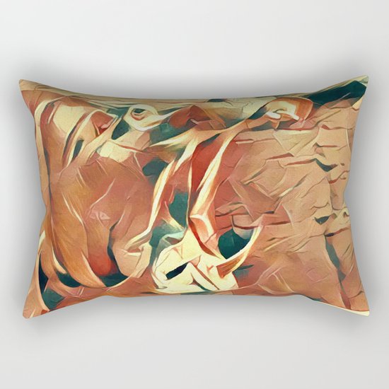 Hippo Rectangular Pillow