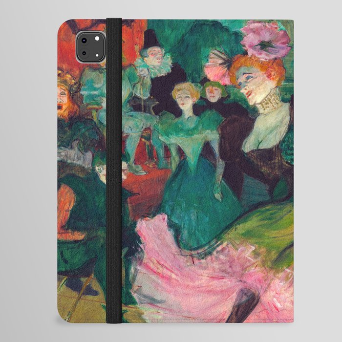 Toulouse-Lautrec - Marcelle Lender, Dancing Bolero iPad Folio Case
