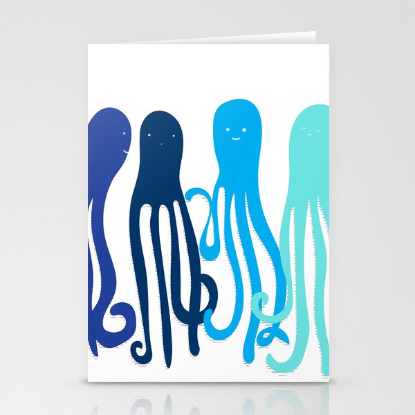 Octopus Stationery Cards