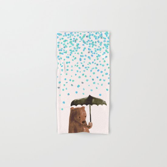 Rain rain go away Hand & Bath Towel