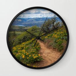 Rowena Crest Trail Wall Clock