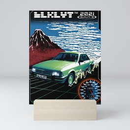 BLKLYT/31 - BLUE SONG Mini Art Print