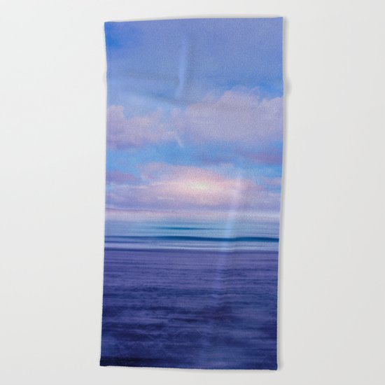 The Sea is Calm 02 Beach Towel