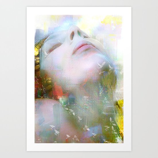 Melody of you Art Print