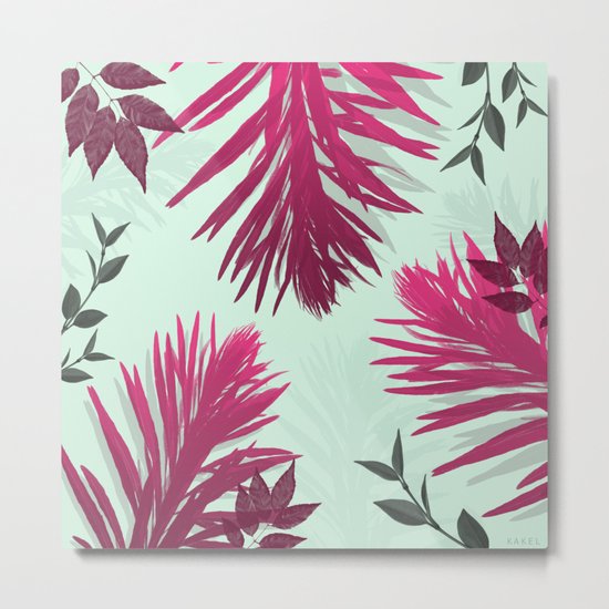 Tropic Metal Print