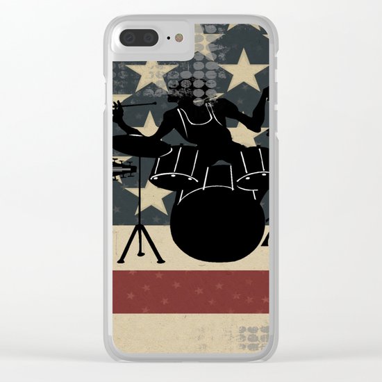 Rock America Clear iPhone Case