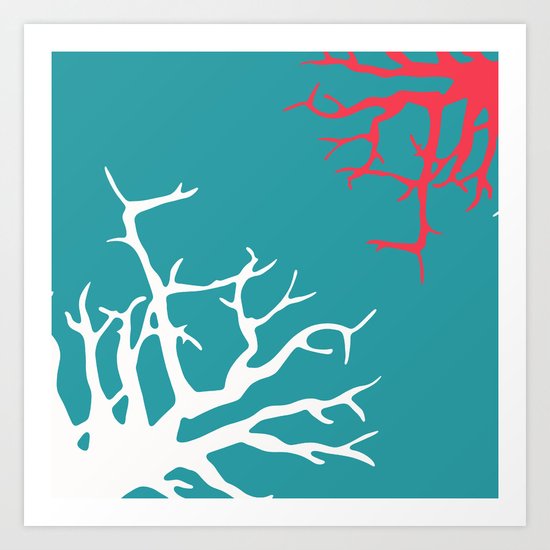 CORAL REEF 11 Art Print