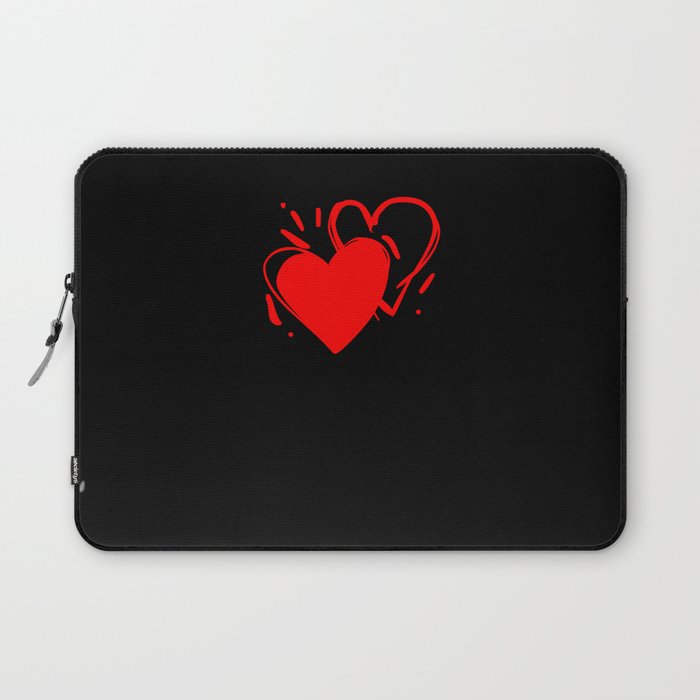 Hearts Laptop Sleeve