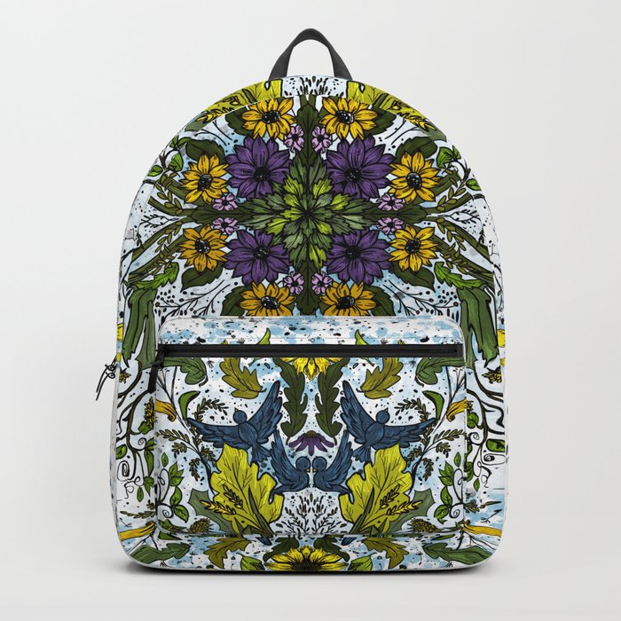 Flower garden Backpack