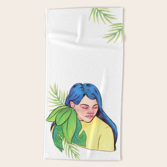 Flourish Beach Towel