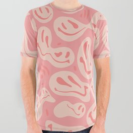 Pinkie Blush Melted Happiness All Over Graphic Tee