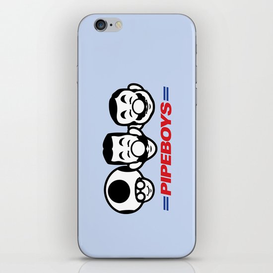 Pipe Boys iPhone & iPod Skin