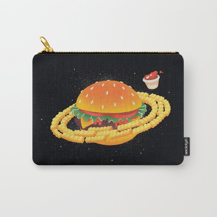 Galactic Cheeseburger & Fries Carry-All Pouch