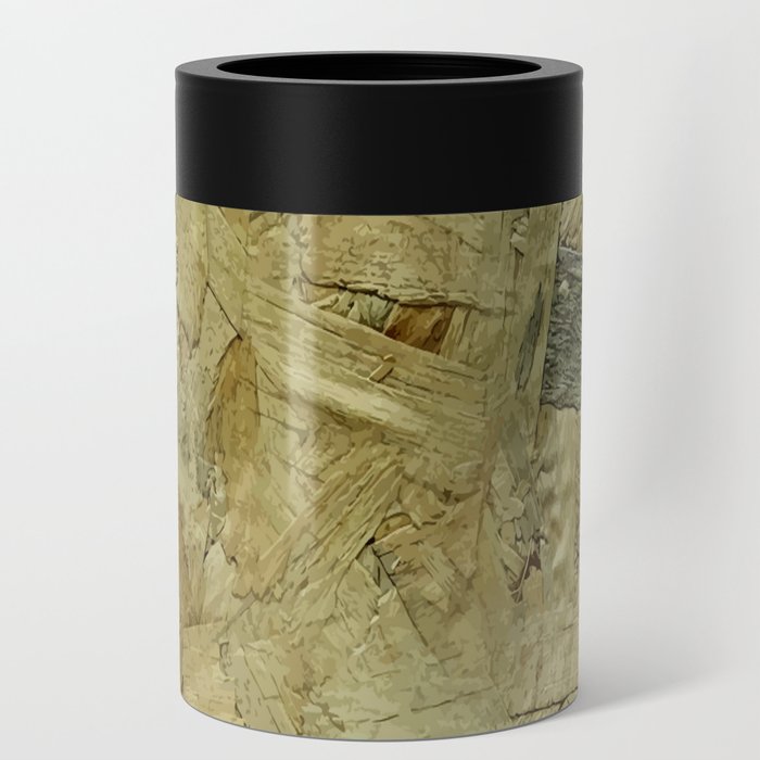 CHIPBOARD WOOD BACKGROUND. Can Cooler