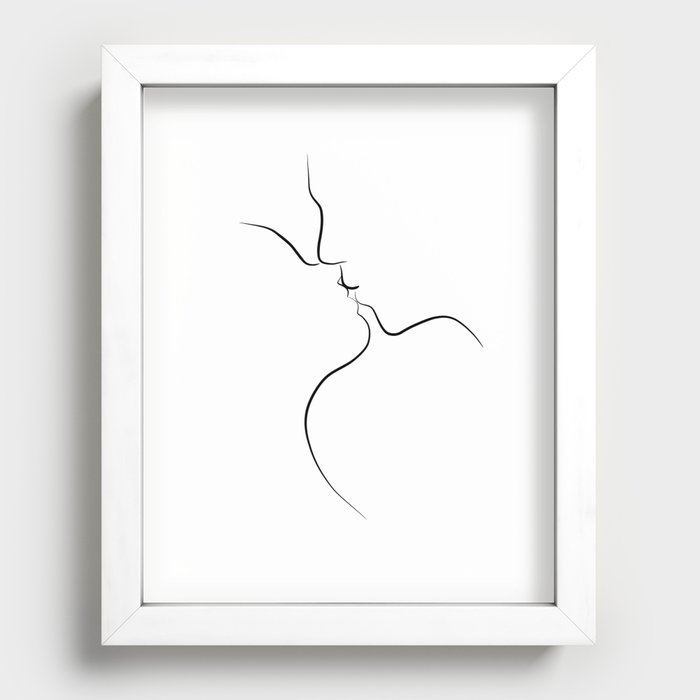Small romantic drawings Photo frame effect