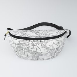 Manchester city map Fanny Pack