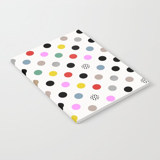 Coloured Dot Notebook