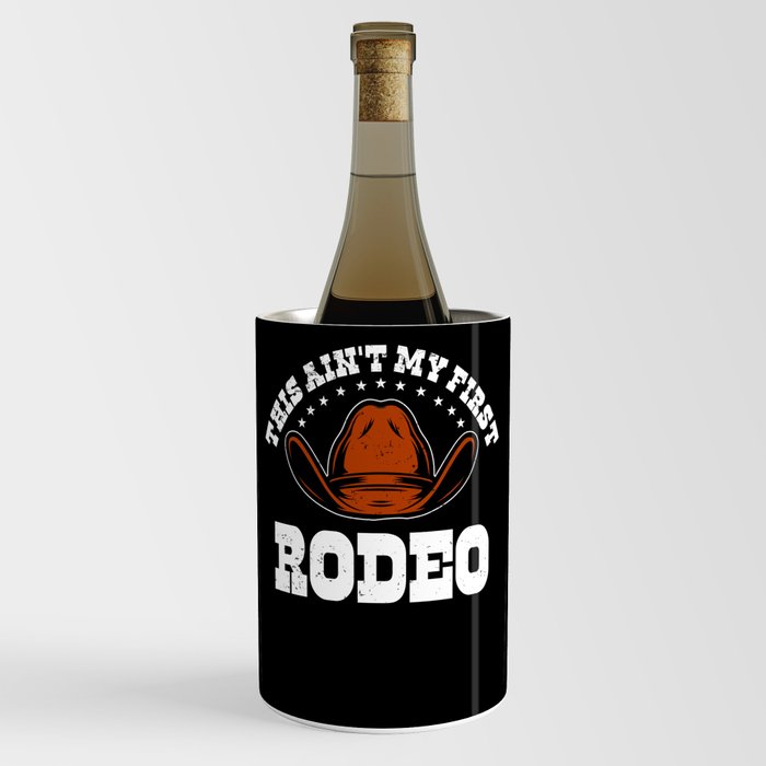 Rodeo Western Cowboy Wild West Retro Horse Wine Chiller