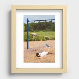 Life is not a playground Recessed Framed Print