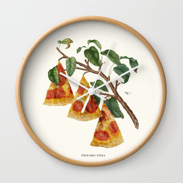 Pizza Plant Wall Clock