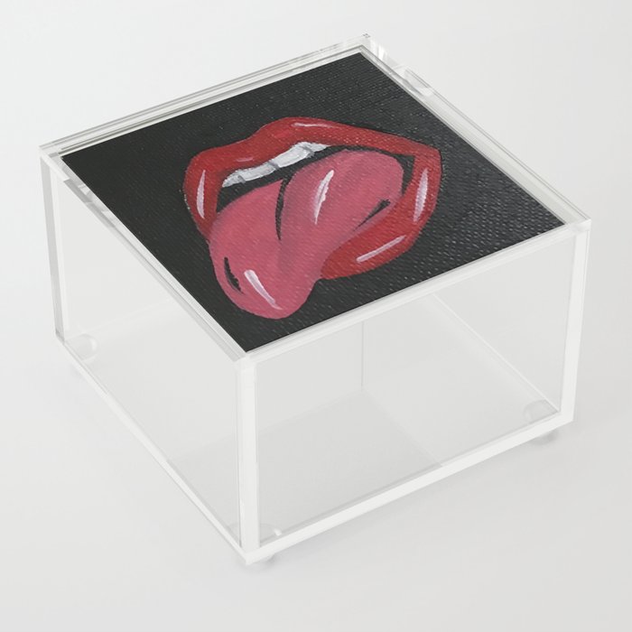 Luscious Lips Acrylic Box