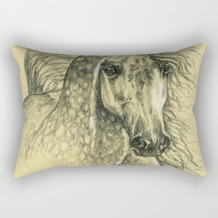 Arabian horse Rectangular Pillow