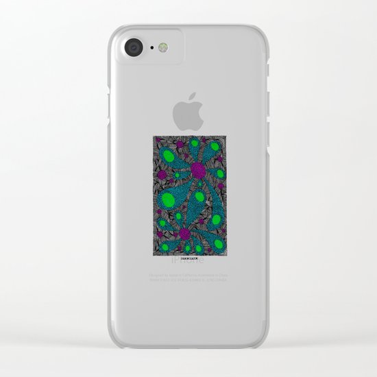 - cosmos_06 - Clear iPhone Case