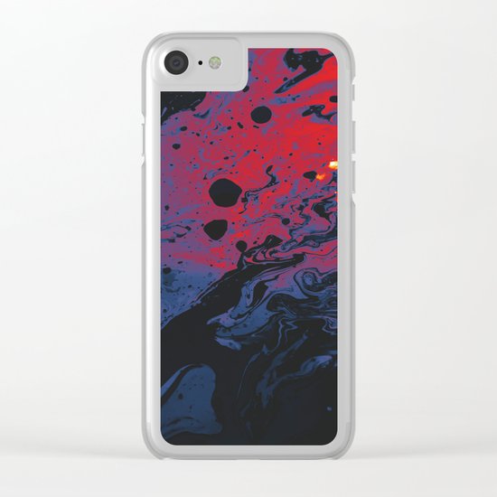 Primordial Clear iPhone Case