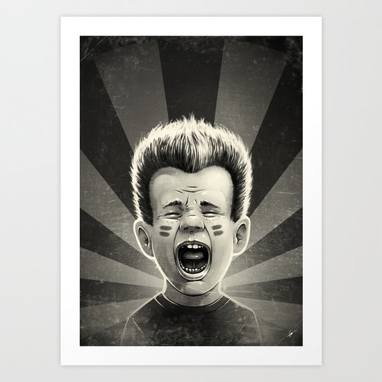 Noise! Art Print