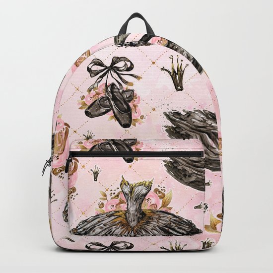 Black swans ballerina #1 Backpack