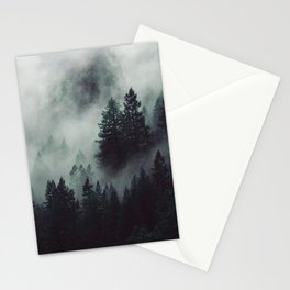 Rain in the forest Stationery Card