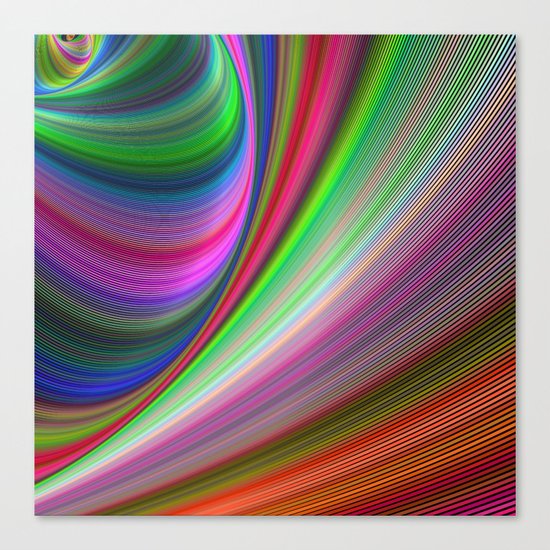 Vivid hypnosis Canvas Print
