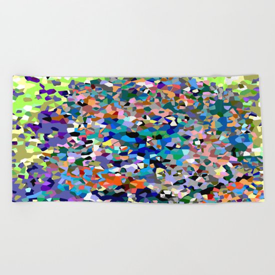 Crystallize 6 Beach Towel