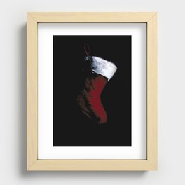 Christmas stocking Recessed Framed Print