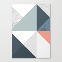 Modern Geometric 12 Canvas Print