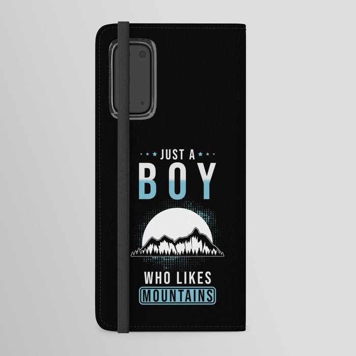 Mountain Nature Saying funny Android Wallet Case