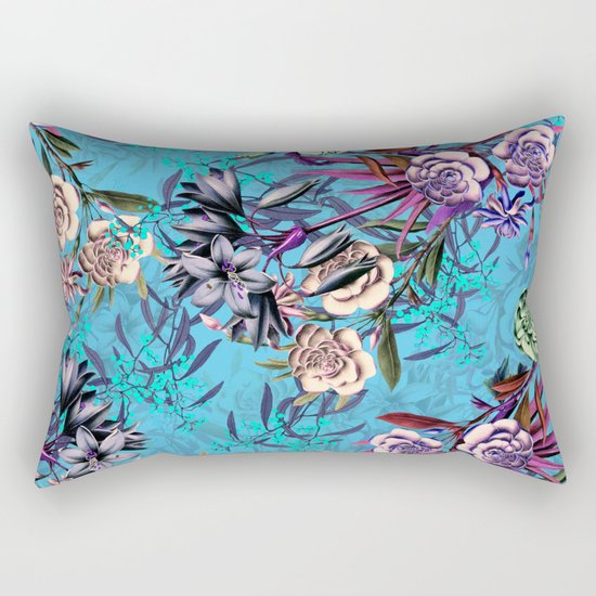 FLORAL PATTERN VII Rectangular Pillow