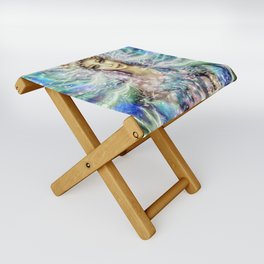 Goddess of the Sea Folding Stool