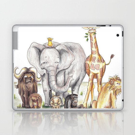 On Safari Laptop & iPad Skin