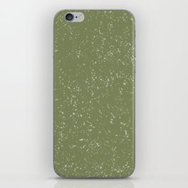Green abstract texture iPhone Skin