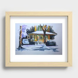 A Christmas Story Recessed Framed Print
